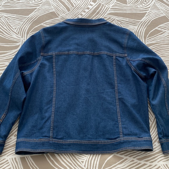 LIZ CLAIBORNE denim jean jacket - Picture 3 of 8